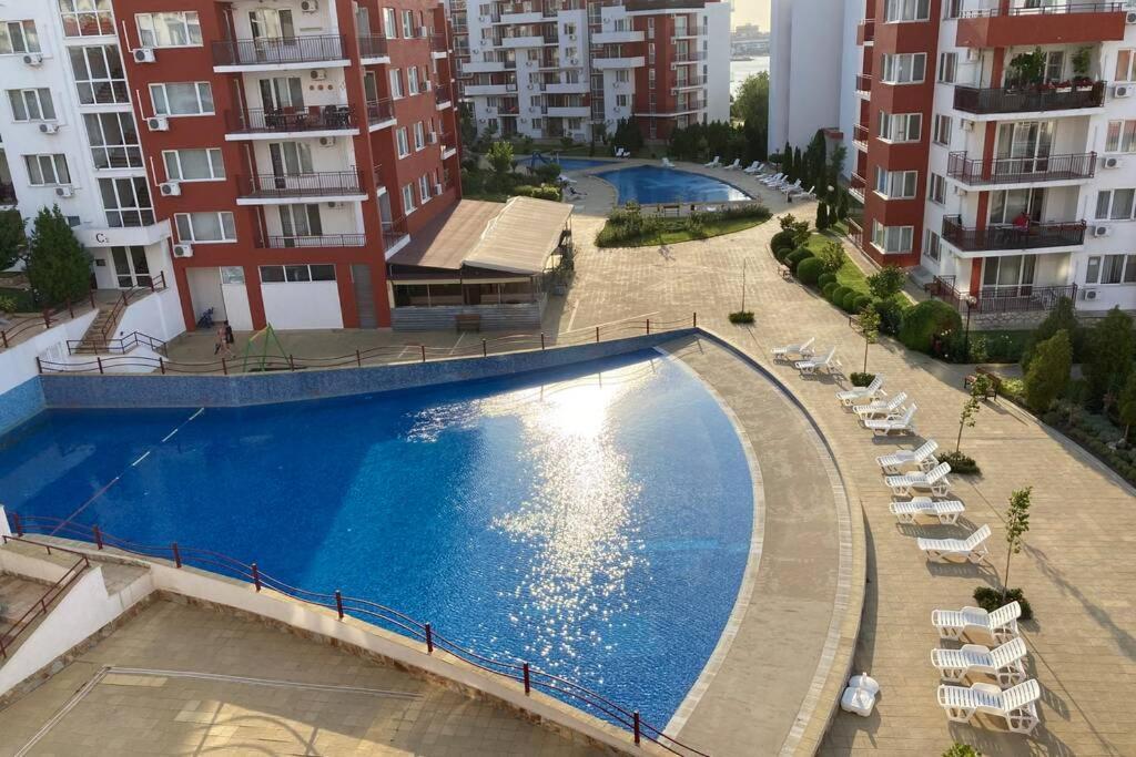 Marina View Fort Beach Studio Sveti Vlas Exterior foto